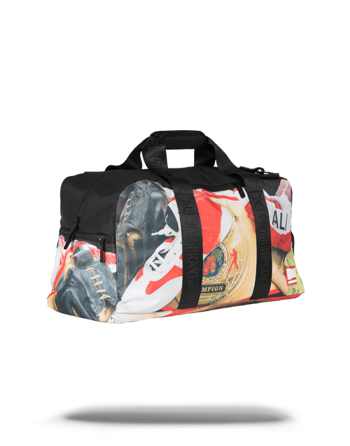 MUHAMMAD ALI STUFFED DUFFLE