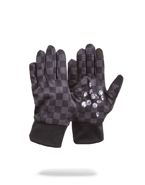 DIAMONDS IN PALM GLOVES