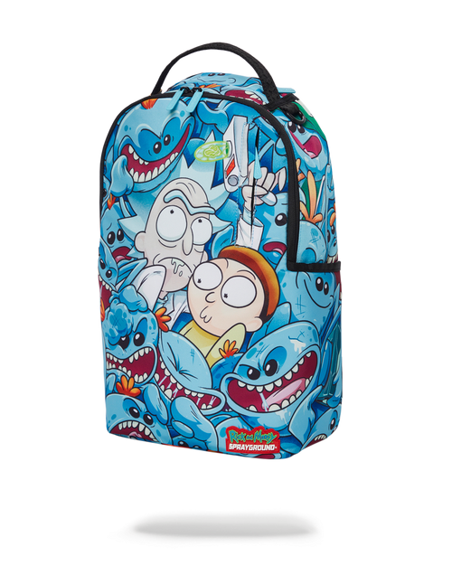 RICK & MORTY MESEEKS CRAMMED BACKPACK (DLXR)